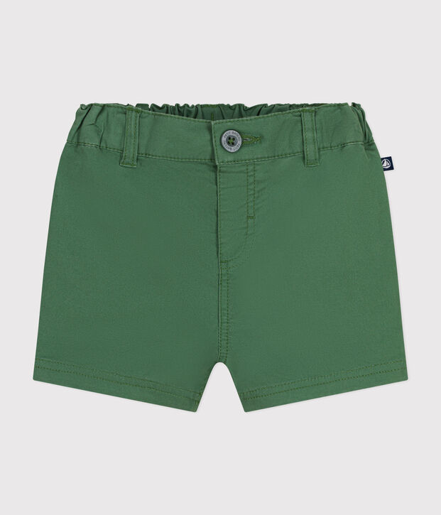 Shorts in serge neonato verde