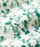 Tutina corta cactus bebè in cotone/lino bianco MARSHMALLOW/bianco MULTICO