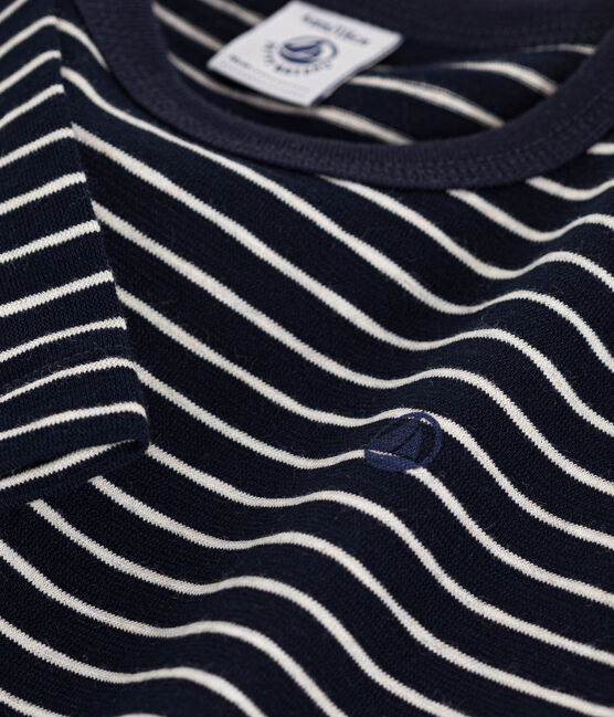 T-shirt a maniche lunghe in jersey flammé bambino SMOKING/ MONTELIMAR