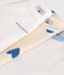 Set di 3 body a maniche lunghe in cotone a cuori blu neonato variante 1