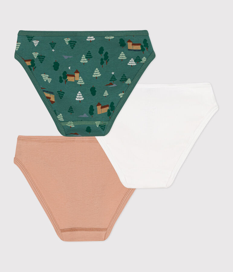 Confezione da 3 slip bambino in cotone multicolore