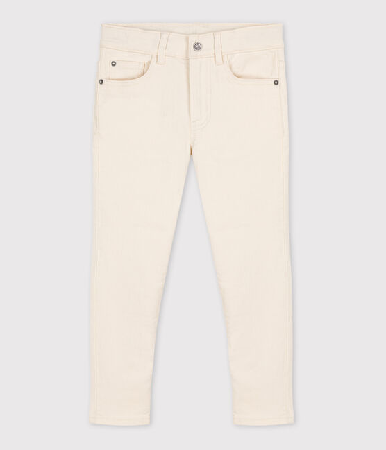 Pantalone in denim bambino ecru AVALANCHE