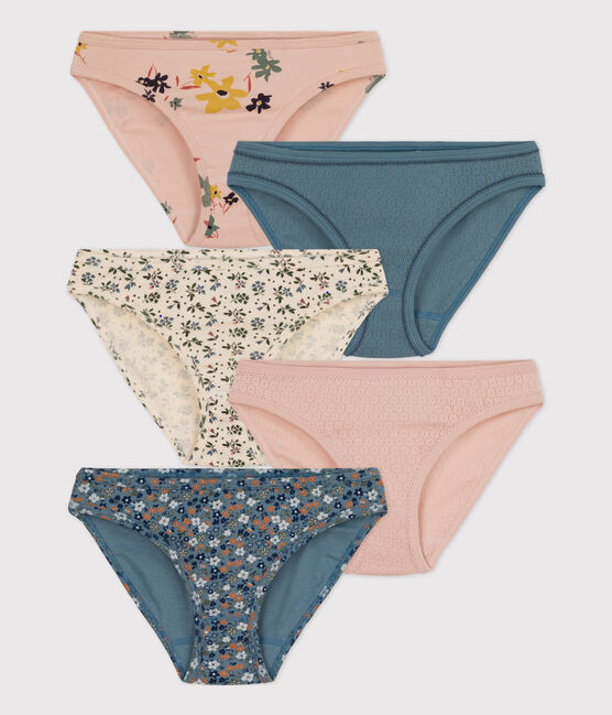 Confezione da 5 slip in cotone donna variante 1