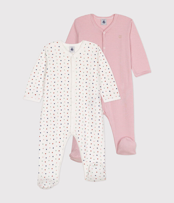 Set di 2 pigiami bebè in cotone variante 1