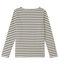 Mariniere per donna in jersey pesante beige COQUILLE/blu SMOKING