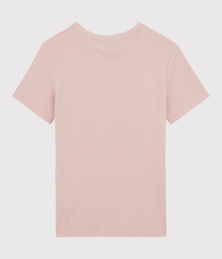 T-shirt girocollo iconica in cotone Donna rosa GLOVE