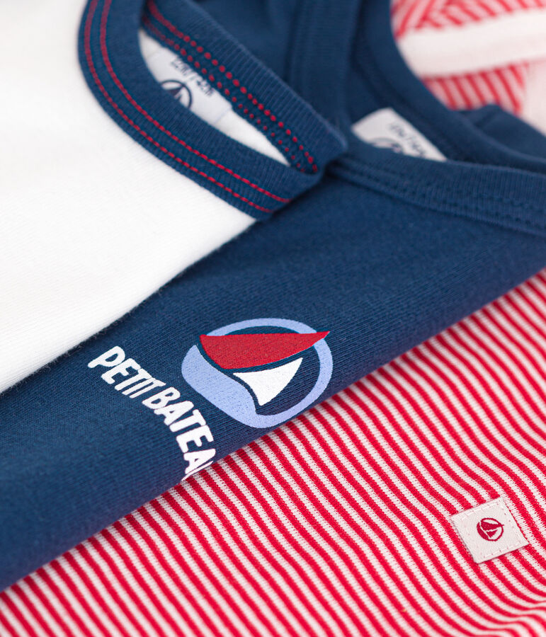 Confezione da 3 body beb&egrave; a maniche corte in cotone variante 4