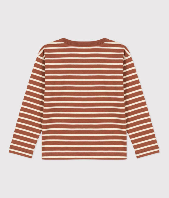 T-shirt bambino a maniche lunghe in cotone CINA+AVALANCHE