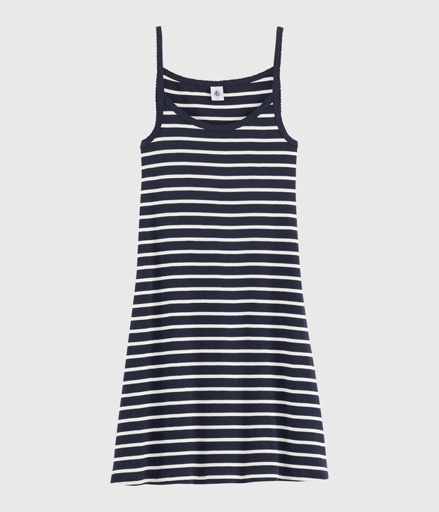 Nuisette a righe Donna blu/bianco
