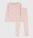 Pigiama bambina in cotone aderente