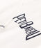 Felpa in cotone stampato donna bianco MARSHMALLOW