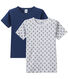 Lotto di 2 t-shirts per bambino a maniche corte