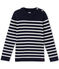 Pull marin per bambino blu SMOKING/bianco LAIT