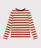 T-shirt LE DROIT girocollo in cotone Donna FAMEUX/ AVALANCHE