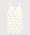 Canottiera con spalline L'ICONIQUE in cotone donna bianco/multicolore