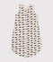 Sacco nanna in velluto con motivo balena neonato TOG 3 beige MONTELIMAR/blu MEDIEVAL