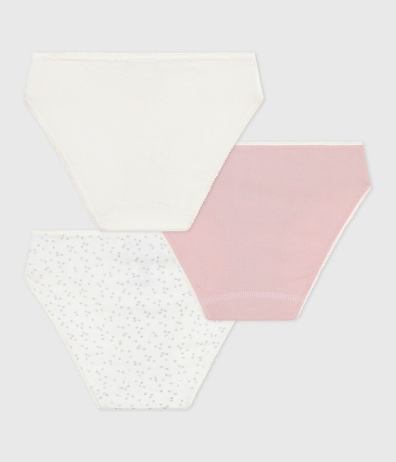 Set di slip in cotone ed elastan bambino multicolore