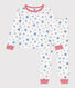 Pigiama in cotone con stelle stampate bambino