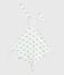 Doudou in cotone con balena stampata neonato MARSHMALLOW/ ADRIATIC