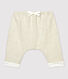 Pantaloni bebè in flanella di cotone biologico