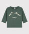 T-shirt maniche lunghe bebè in cotone verde VALLEE