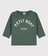 T-shirt maniche lunghe bebè in cotone