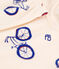 Pigiama snugfit bambina / bambino in cotone bianco AVALANCHE/ MULTICO