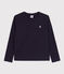 T-shirt maniche lunghe bambino blu SMOKING
