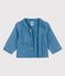 Giacca bebè in denim leggero biologico blu DENIM CLAIR