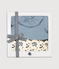 Confezione regalo bebè blusa e pantalone variante 1