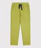 Pantaloni in cotone bambino verde