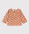 Blusa a manica lunga in velluto per bebè SIENNA/ MULTICO