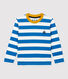 T-shirt bambino a maniche lunghe in cotone