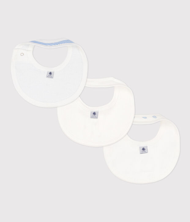 Confezione da 3 bavaglini con stampa in cotone multicolore