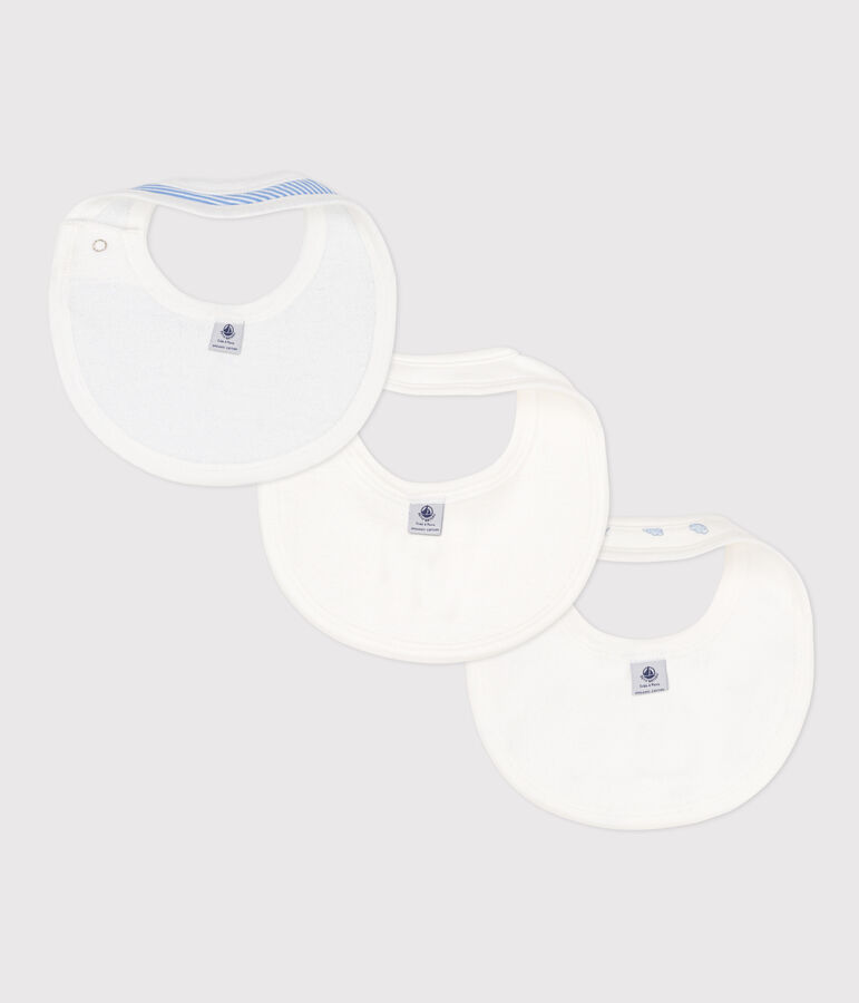 Confezione da 3 bavaglini con stampa in cotone multicolore