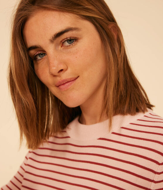 Maglione in cotone rigato da donna SALINE/ FAMEUX