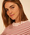 Maglione in cotone rigato da donna SALINE/ FAMEUX