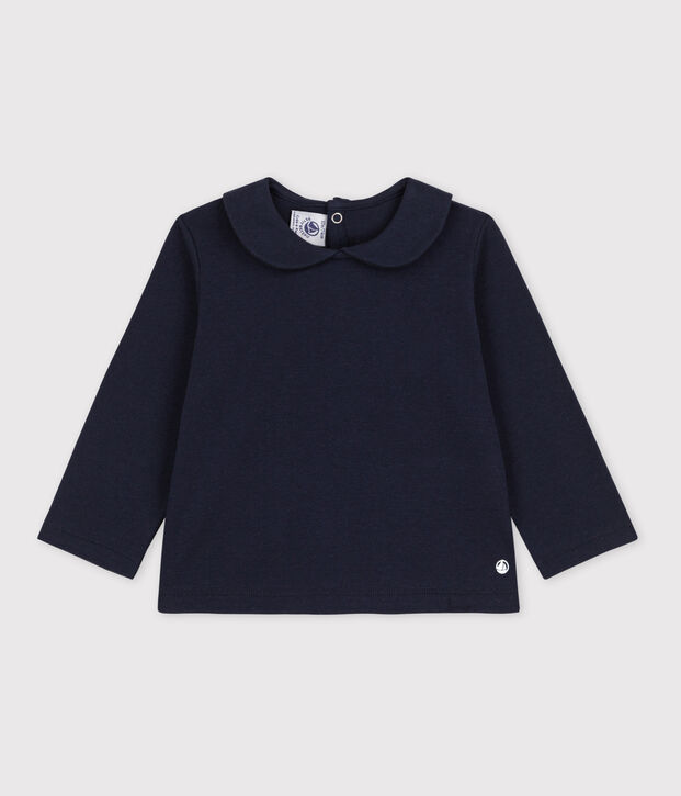 Blusa a maniche lunghe in cotone per neonati SMOKING