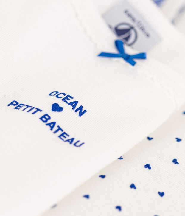 Confezione da 2 canottiere con spalline in cotone bambina multicolore