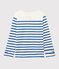 Marinière Serge Bloch bambino bianco MARSHMALLOW/blu PERSE
