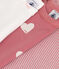 Set di 3 body a maniche corte in cotone a cuori neonato variante 1