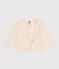 Cardigan in cotone neonato ecru AVALANCHE