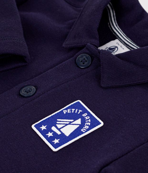 Tutina lunga in cotone tinta unita neonato SOIR