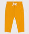 Pantaloni in tessuto felpato per bebè giallo BOUDOR