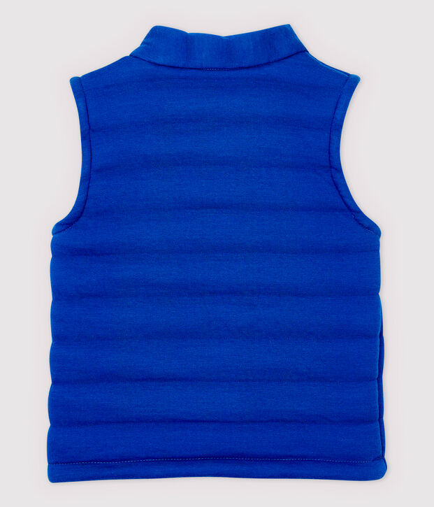 Giubbotto senza maniche beb&egrave; maschietto blu