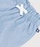 Pantaloni in chambray neonata blu