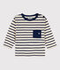 T-shirt maniche lunghe bebè in cotone