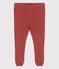 Leggings in maglia traforata per bebè marrone OMBRIE