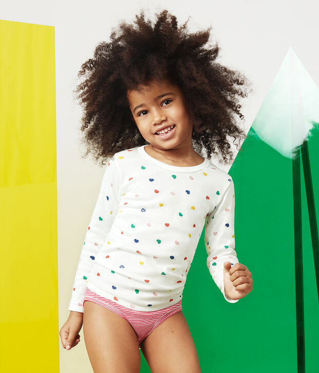 Trio slip bambina multicolore