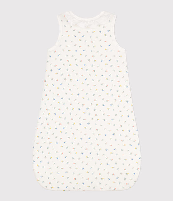 Sacco nanna a fiori in cotone TOG 2 bianco MARSHMALLOW/bianco MULTICO